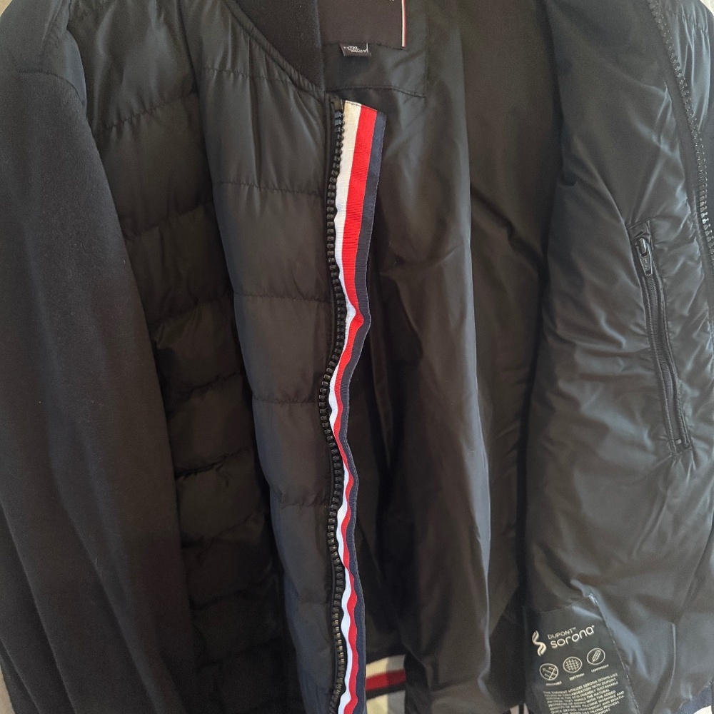 Tommy Hilfiger puffer bomber jacket